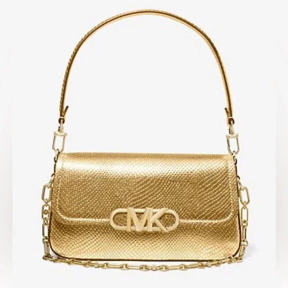 Michael Kors Bags Michael Kors Parker Snake Embossed Leather